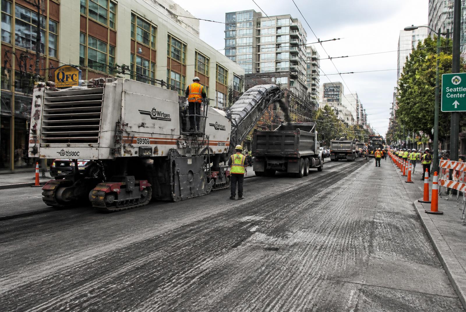 Arterial Roadway Rebuild in Beacon Hill, Seattle