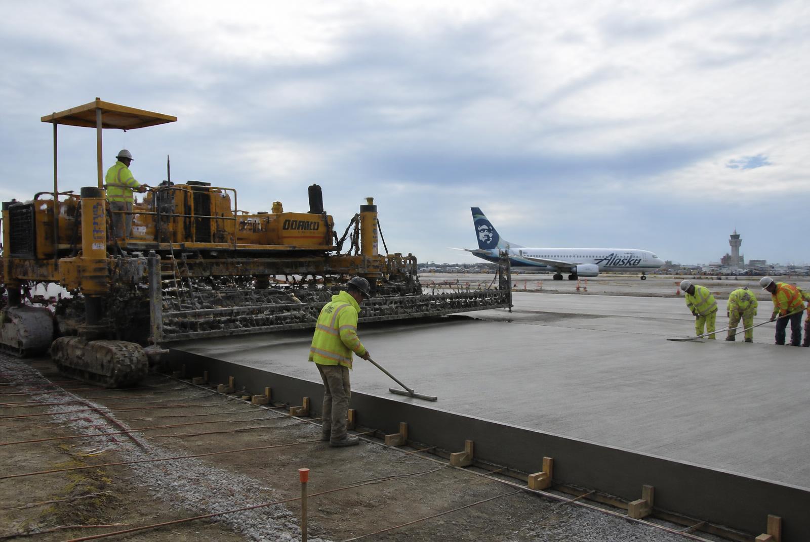 Airfield Concrete Panel Replacement in SeaTac, WA