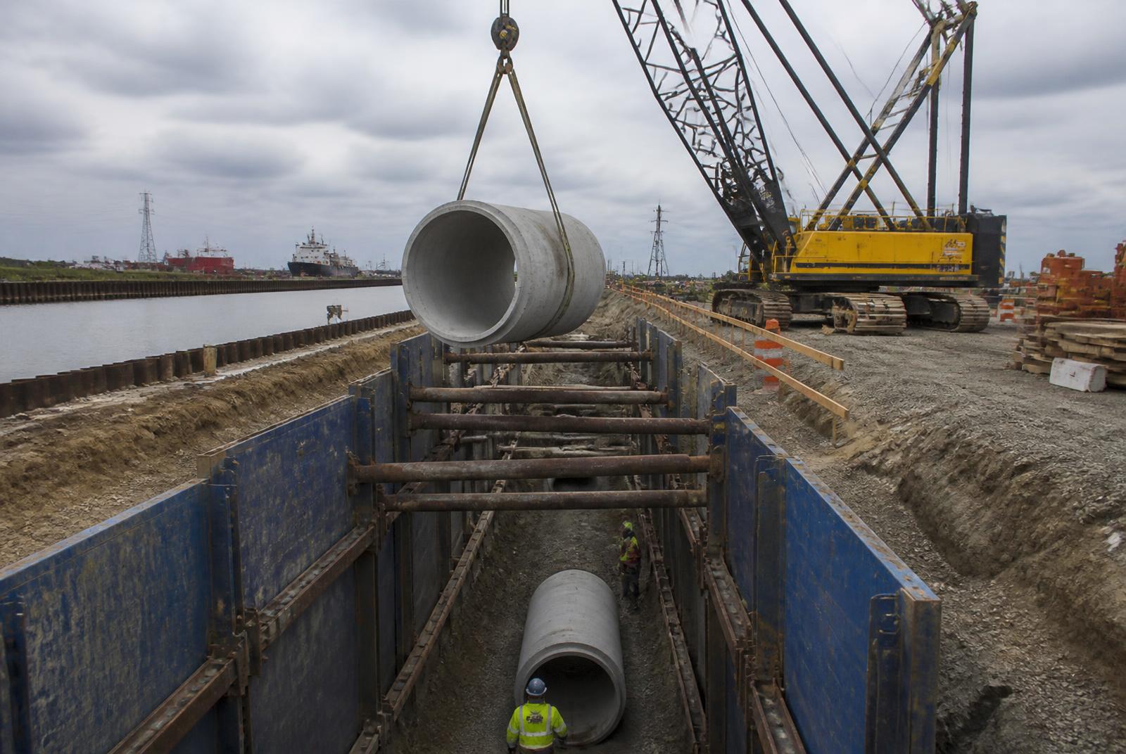 Combined Sewer Re-Route in Ballard, Seattle